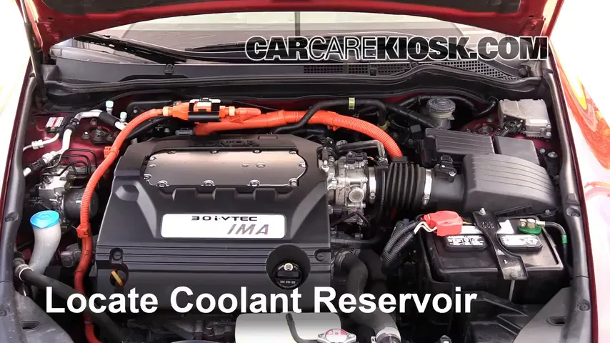2007 Honda Accord Hybrid 3.0L V6 Coolant (Antifreeze)